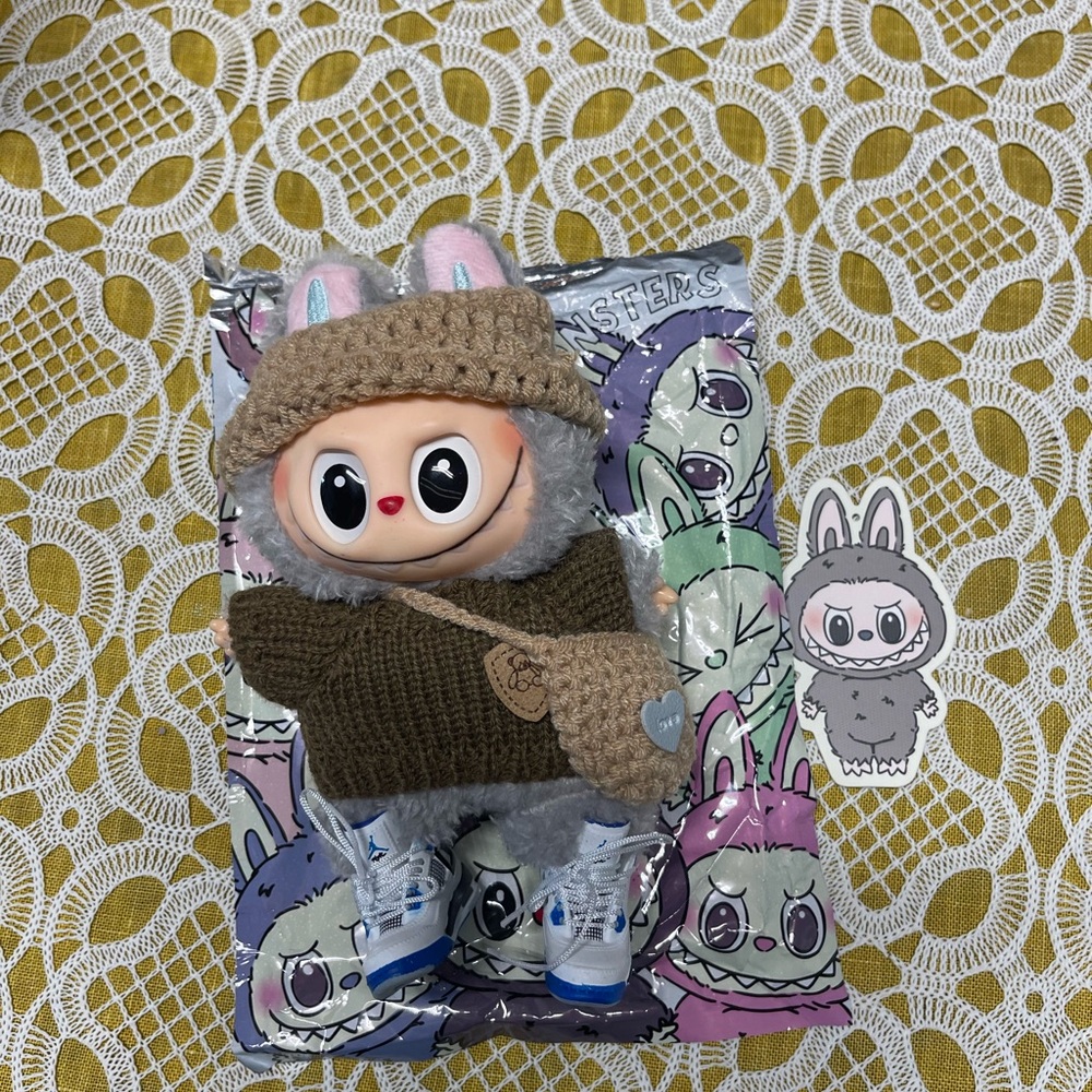 Sesame bean with clothes